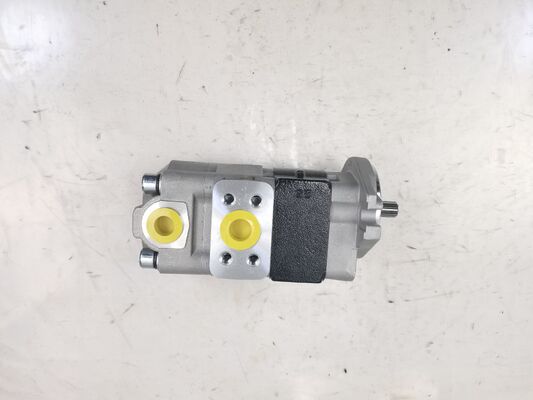 qualità  Forklift Gear Oil Pump CBHYGK-G20+F7-AT29ΦL/SGP1SDY1A20-7L644 Hydraulic Pump for Kawasaki Machinery Replacement Aluminum Alloy One Year Warranty fabbrica