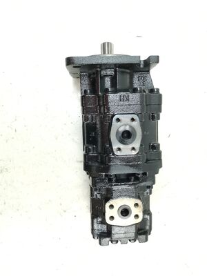 qualità  Factory Supply NABCO Gear Pump PLS3050-2531 ECL Cast Iron and Aluminum alloy materials Triple Pump Oil Transfer Pump  for Construction Equipment fabbrica