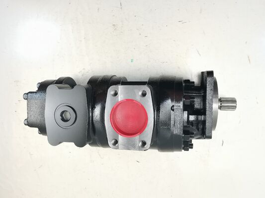 qualità  Kawasaki Hydraulic Gear Pump L3-71+56+（2）22  Hydraulic Parts Cast Iron  Aluminum alloy  Oil Gear Pump For Wheel Loaders Machinery ISO9001 certified fabbrica