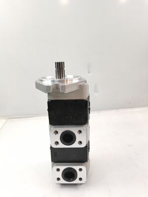 Qualità  For Excavators Gear Pump Hydraulic Pump Double Pump CBHZLA-F36+F25-A2F1Φ13L Cast Iron and Aluminum alloy Oil Transfer Pump Hydraulic Parts One Year Warranty Fabbrica