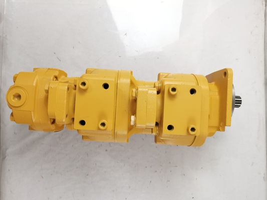 Parker P16 Pompa di ingranaggi in ferro e alluminio 702D-66+66+16.7 ((2+3) 14T R-1