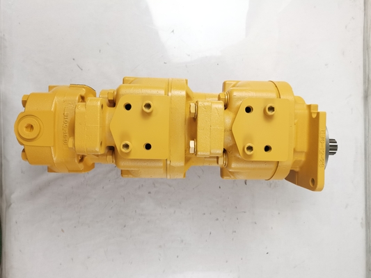 Parker P16 Pompa di ingranaggi in ferro e alluminio 702D-66+66+16.7 ((2+3) 14T R-1