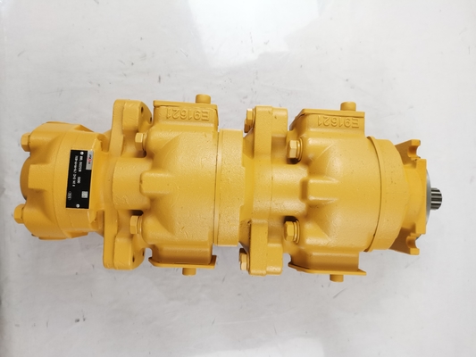 Parker P16 Pompa di ingranaggi in ferro e alluminio 702D-66+66+16.7 ((2+3) 14T R-1