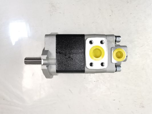 Pompa a ingranaggi esterni a media e alta pressione SYHYK-F60+F08-A1TΦL  Pompa idraulica  Ricambi di ricambio per Komatsu Kawasaki utilizzati in macchinari pesanti