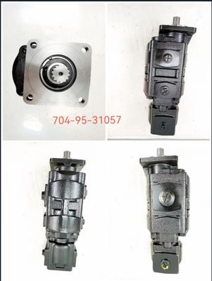 Pompa ad ingranaggi a ingranamento esterno per media e alta pressione 704-95-31057 Pompa idraulica Ricambi per Komatsu Kawasaki utilizzati in macchinari pesanti