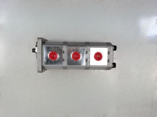 Materiali di leghe di ferro e alluminio Pompa idraulica 12+12+9CC-15T-R Serie per macchine da costruzione Fabbrica di forniture Ricambi idraulici