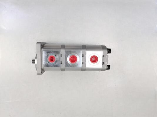 Materiali di leghe di ferro e alluminio Pompa idraulica 12+12+9CC-15T-R Serie per macchine da costruzione Fabbrica di forniture Ricambi idraulici