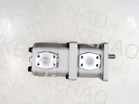 Pompe idrauliche per ingranaggi pompe per ingranaggi per macchine pesanti pompe per olio per sistemi di sterzo e di potenza Numero di parte 704-56-11101 Lega di alluminio