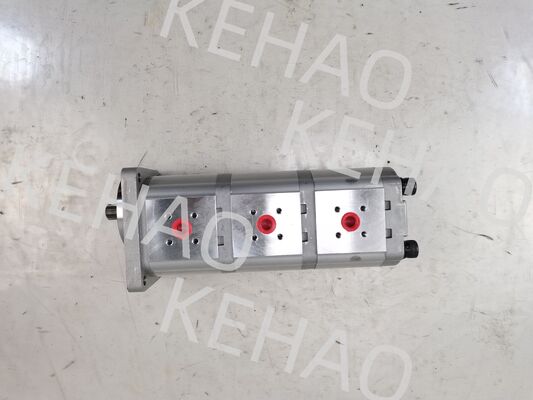 Pompa idraulica a 3 fasi 307012-8160 ((14+14+14) Materiali di alta qualità in leghe di ferro e alluminio gamma per macchine da costruzione fornitura di fabbriche di ricambi idraulici