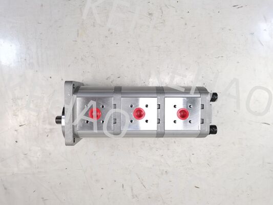 Pompa idraulica a 3 fasi 307012-8160 ((14+14+14) Materiali di alta qualità in leghe di ferro e alluminio gamma per macchine da costruzione fornitura di fabbriche di ricambi idraulici