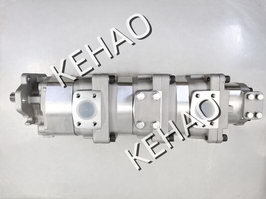 Pompa ad ingranaggi con garanzia di un anno 705-56-34180/SAR 80+56+36+12 Pompa ad ingranaggi a media alta pressione Gamma per WA380-1/5 38 Komatsu Machinery