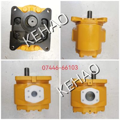 CAT 07446-66103/07440-72202/07440-40500/07431-11400/07446-66200/17441-67502/07443-67503 per pompe a ingranaggi idrauliche in ghisa per bulldozer CAT D85/D15D65, alta portata