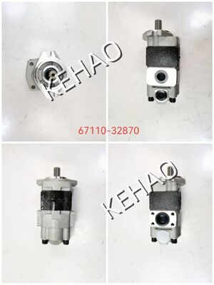 Pompa per ingranaggi idraulici della serie 67110 67110-32870/67110-30550 olio per ingranaggi ad alta pressione di grado industriale sostituzione idraulica per apparecchiature da costruzione