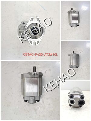 Pompa a ingranaggi idraulica Komatsu CBTAC-F430-AT2 in lega di ferro e alluminio con potenza di 11KW e pressione di 160KG-250KG per applicazioni industriali