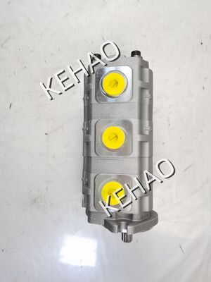 Komatsu KRP4 Series Hydraulic Gear Pump KRP4-12+12+12 10T R KRP4-9+9+7 10T High Pressure Grade Gear Oil Pump Replacement For Construction Equipment