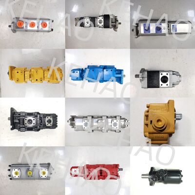 Komatsu KRP4-25-13T-R Hydraulic Gear Pump Iron and Aluminum alloy materialsl with 11KW Power and 150bar-250bar Pressure for Industrial Applications