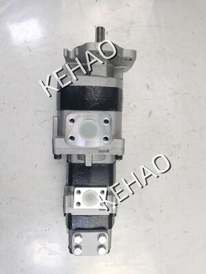Fornitura di fabbrica Pompa ad ingranaggi idraulica SAL2-45+SB25+21-13TR Materiali in lega di ferro e alluminio Pompa di trasferimento olio a 3 stadi OEM ODM con garanzia di un anno