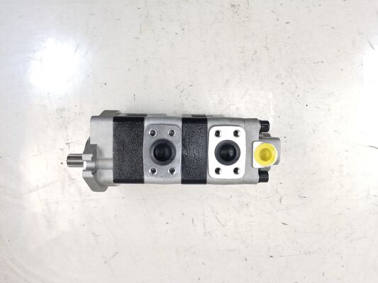 Kawasaki Hydraulic Gear Pump CBKSL-F27+F20+F9.5-AT12ΦL/STYB27+20+9.5L419-13T Materiali in lega di ferro e alluminio