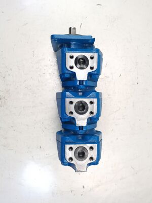 Per Rexroth pompa di ingranaggi idraulici GXPO-AOD10WRTB-10WRTB10AB6R con flusso elevato di olio fuso pompa di ingranaggi a tre fasi per macchine pesanti da costruzione