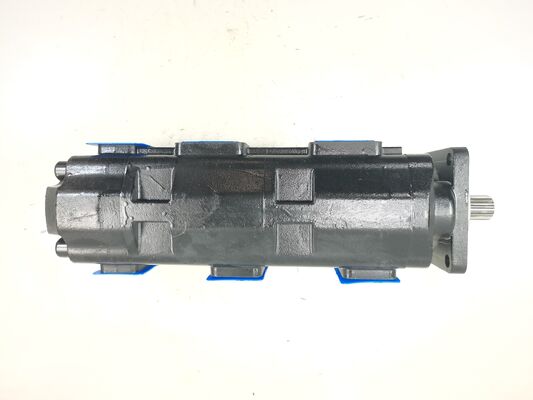 Pompa per ingranaggi idraulici della serie JHP JHP2080+2080+2040 R Materiali in leghe di ghisa e alluminio Pompa di trasferimento di olio singola OEM ODM Certificazione Dispositivo di sterzo