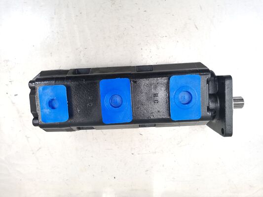 Pompa per ingranaggi idraulici della serie JHP JHP2080+2080+2040 R Materiali in leghe di ghisa e alluminio Pompa di trasferimento di olio singola OEM ODM Certificazione Dispositivo di sterzo