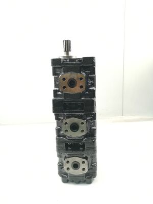NABCO Gear Pump PLS Serie PHS Materiali in leghe di ferro e alluminio Fuso Pompa tripla Trasferimento di olio Pompa per calcestruzzo Garanzia di un anno Fornitura di fabbrica