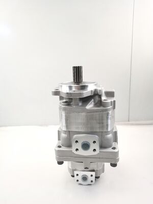 Personalizza pompa idraulica 705-51-31200 Giappone Komatsu pompa di ingranaggi Leggio di alluminio di ferro fuso Pompa di ingranaggi per caricatore a ruote WA500-6 OEM ODM Garanzia di un anno