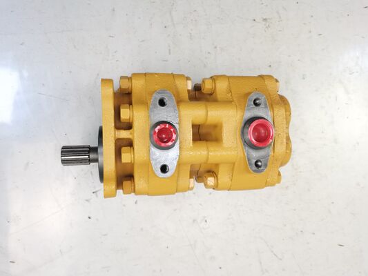Pompata per ingranaggi per bulldozer Shantui 07400-40500 Materiali in lega di ferro e alluminio Pompata per ingranaggi per olio Fabbrica di forniture Qualità originale di fabbrica