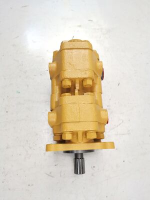 Pompata per ingranaggi per bulldozer Shantui 07400-40500 Materiali in lega di ferro e alluminio Pompata per ingranaggi per olio Fabbrica di forniture Qualità originale di fabbrica