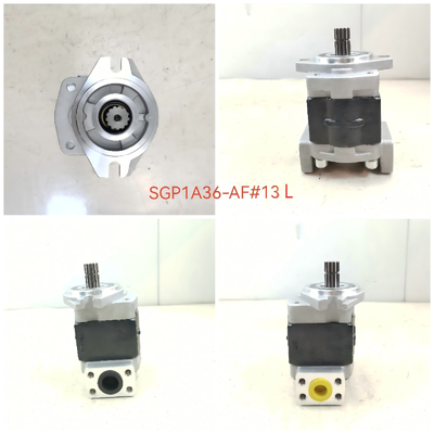 Pompa a ingranaggi idraulica SGP1A36-AF/SGP1A-23/SGP1-25/SGP1-27/SGP1-30/SGP1-32 Ghisa e lega di alluminio Pompa per olio industriale Parti idrauliche per riparazione macchinari pesanti