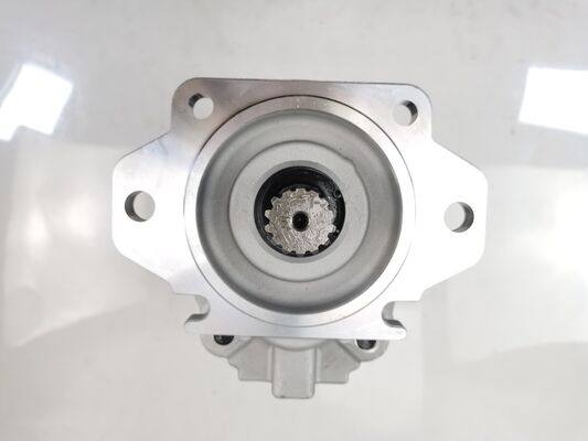 Pompa a ingranaggi KEHAO Komatsu in ghisa e lega di alluminio per pompe per olio idraulico per parti di ricambio per macchine per pale gommate Modello 80+63 R 14T Fornitura di fabbrica OEM ODM
