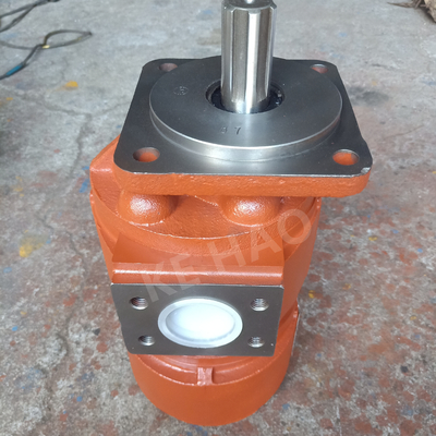 CBZ raddoppiano la pompa a ingranaggi originale compatta arancio della scanalatura della copertura del quadrato della pompa per l'organizzazione il macchinario e del veicolo