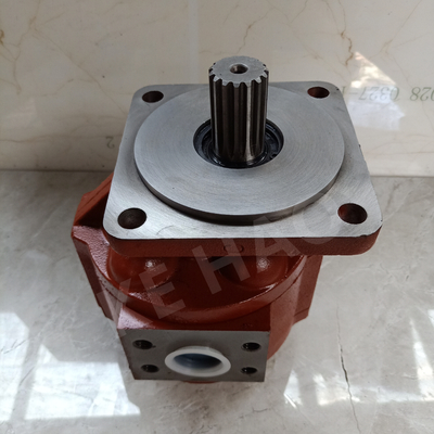 Pompa a ingranaggi originale compatta rossa mattone della scanalatura della copertura del quadrato del motore di serie di CMG per l'organizzazione macchinario e del veicolo