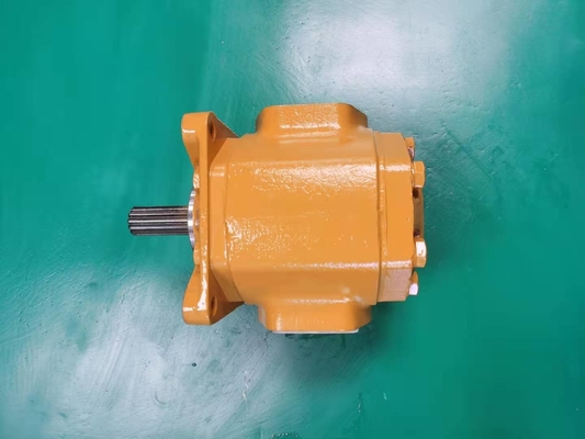 Sinistra gialla D50 della pompa a ingranaggi di KOMATSU del cariore 704-11-38100