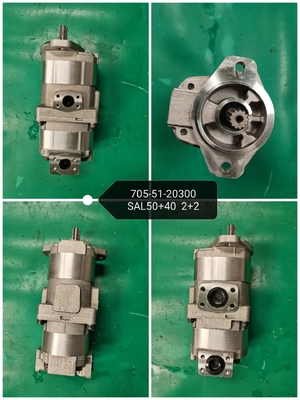 705-51-20300 PESO dei caricatori WA250 della ruota della pompa a ingranaggi di SAL50+40 2+2 KOMATSU: 13,922 chilogrammi