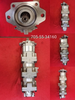 705-55-34160 peso della pompa a ingranaggi del caricatore della ruota di KOMATSU WA300 WA320: 45,3 chilogrammi
